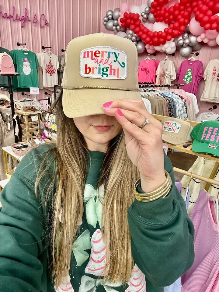 Merry and Bright Trucker