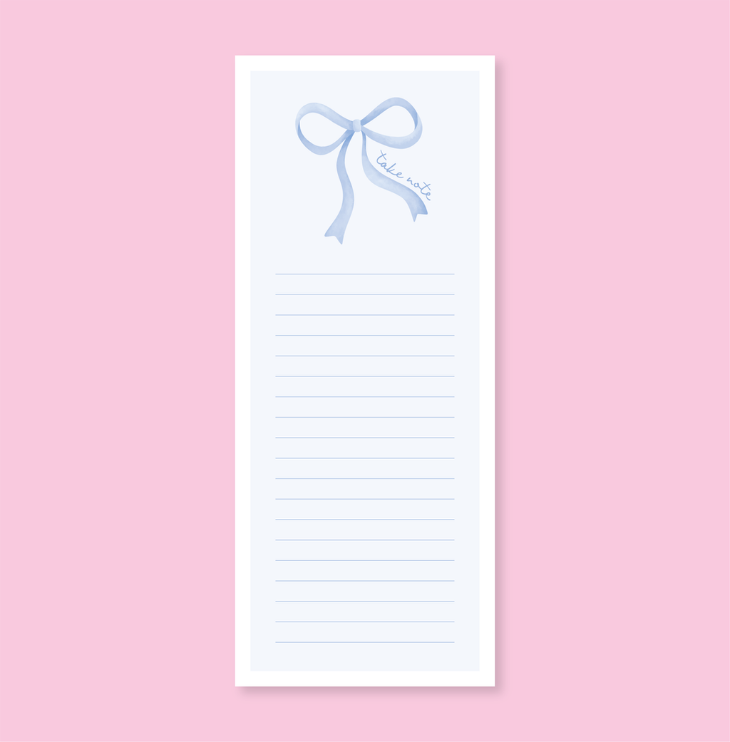 bow notepads