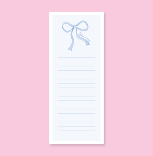 bow notepads