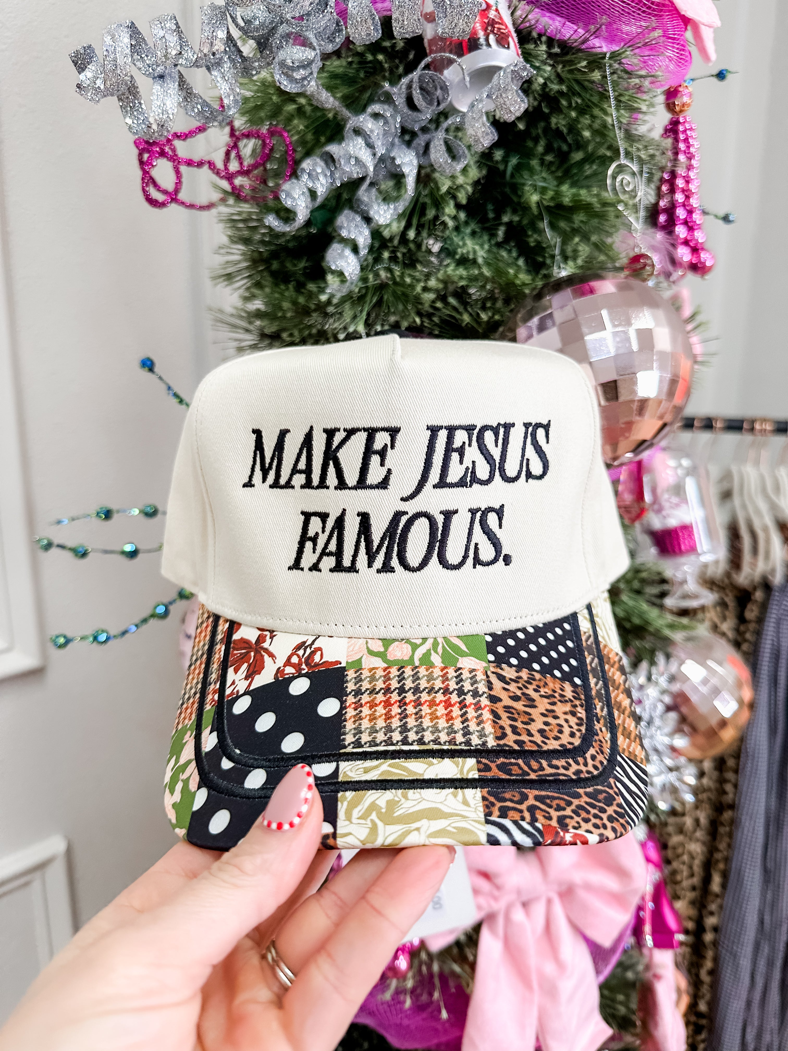 Make Jesus Famous Trucker Hat