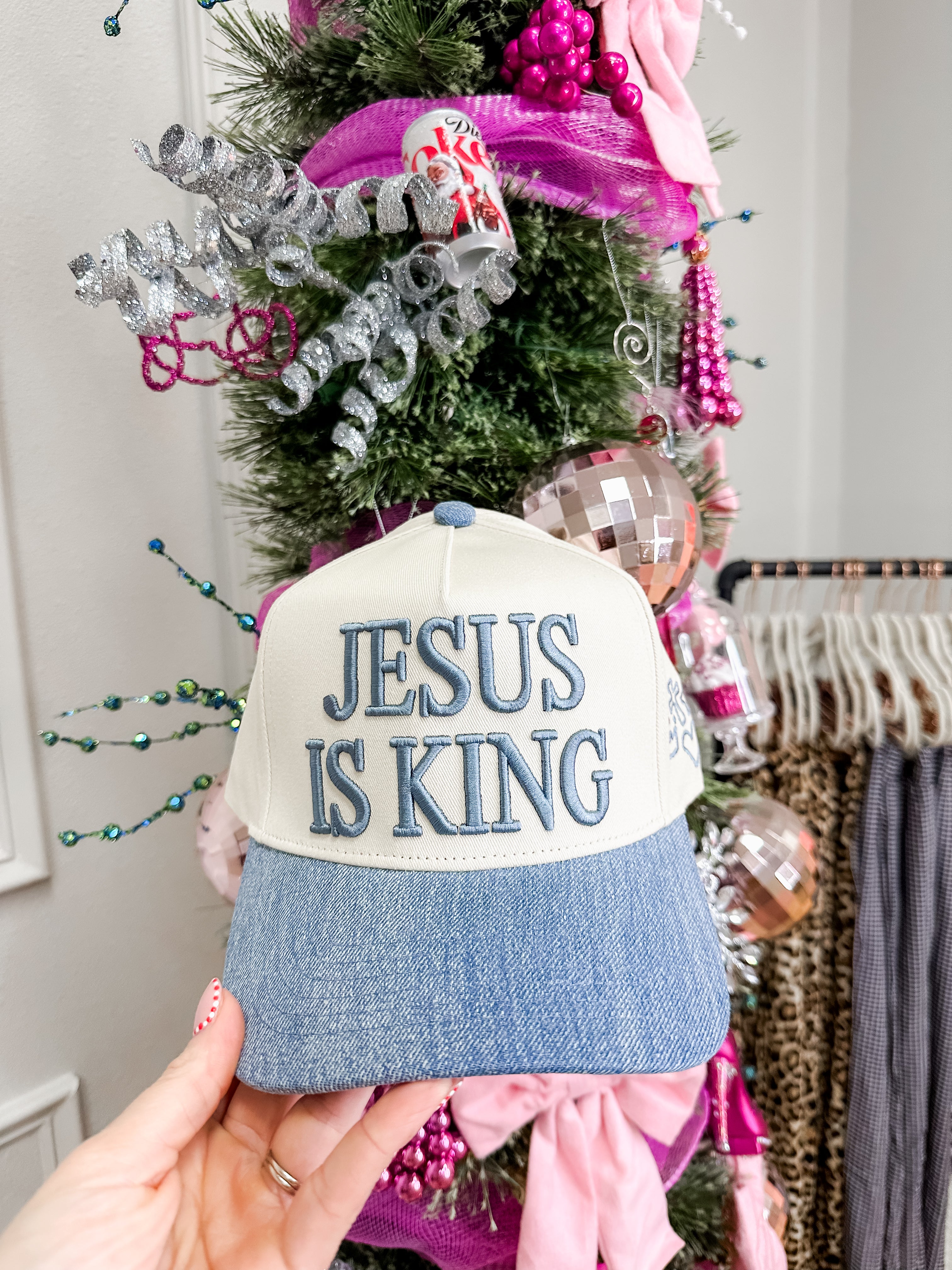 Jesus Is King Trucker Hat