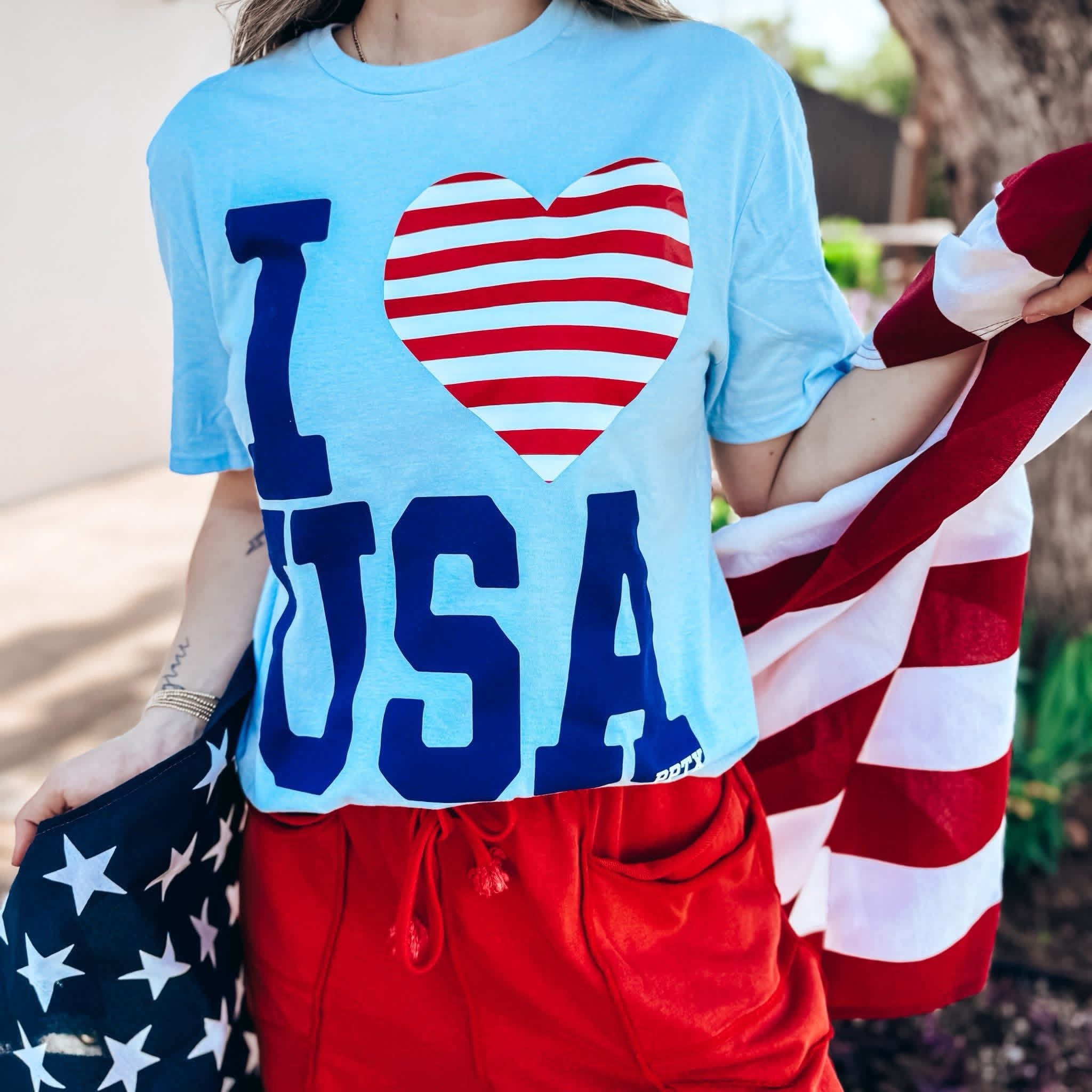 i heart usa pre order tee