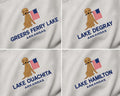 pup & lake pre order tees