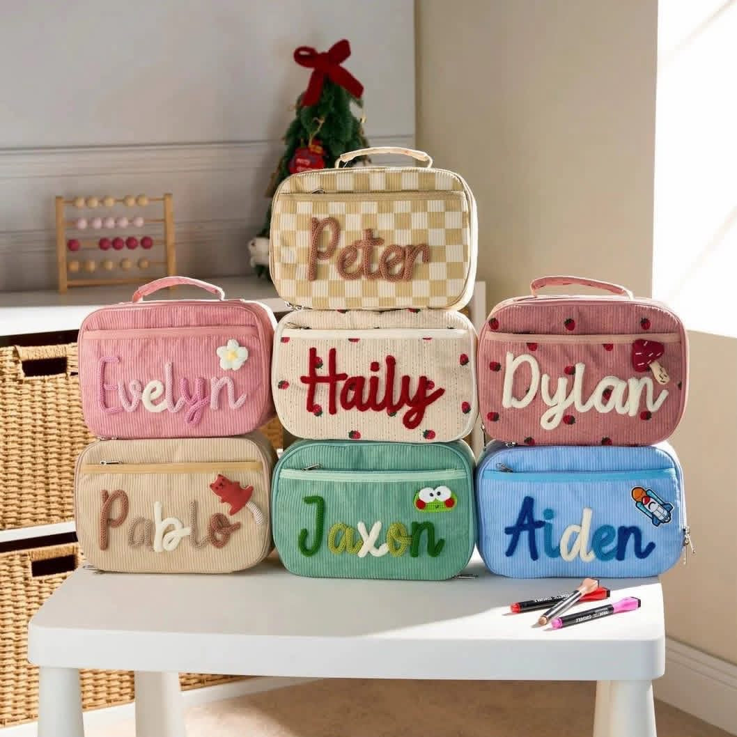 custom backpack/ pencil pouch/ lunchbox pre order