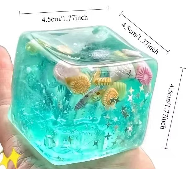 under the sea cube squishy