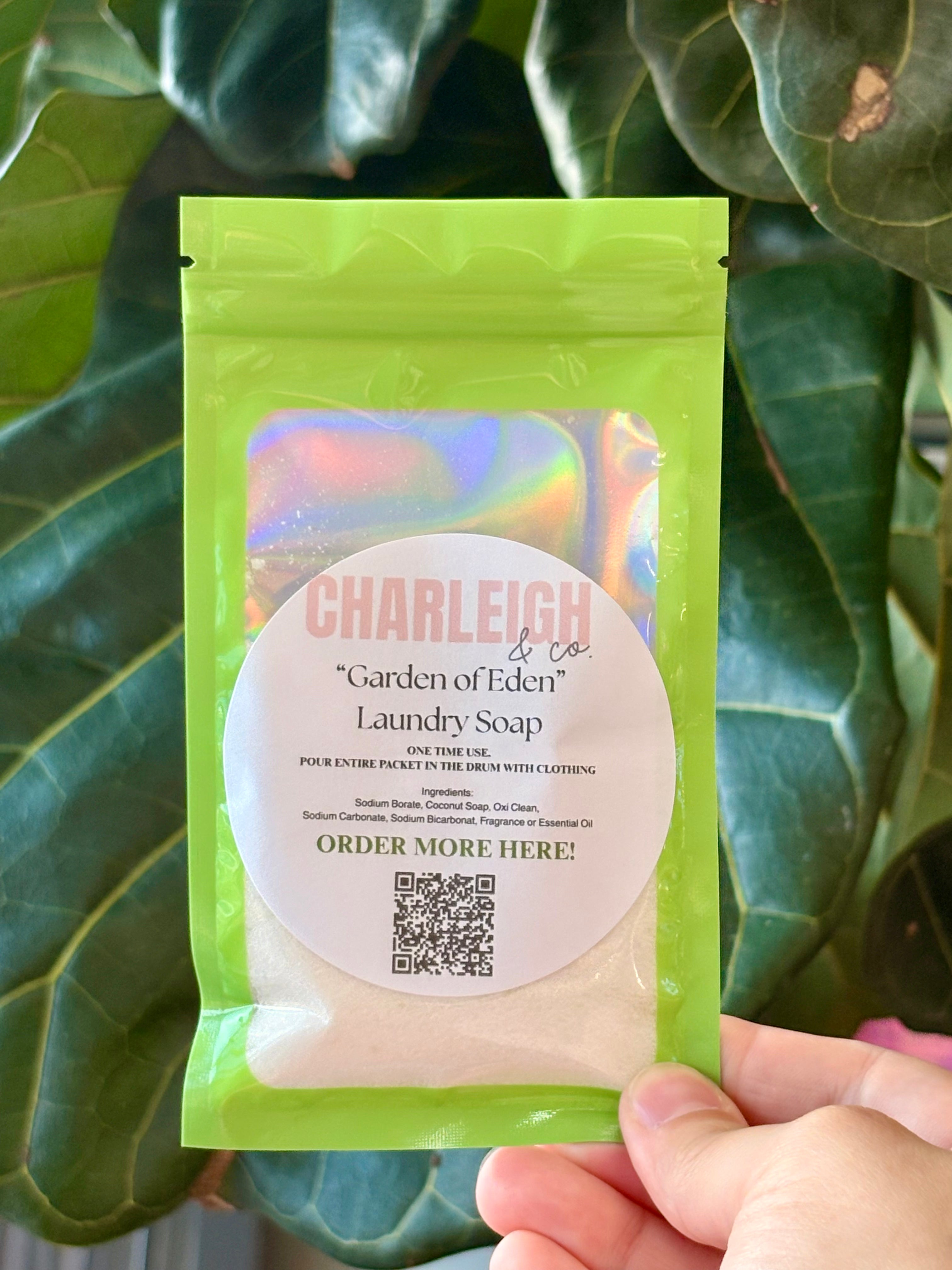 garden of eden laundry soap - SAMPLE (2 SCOOPS)