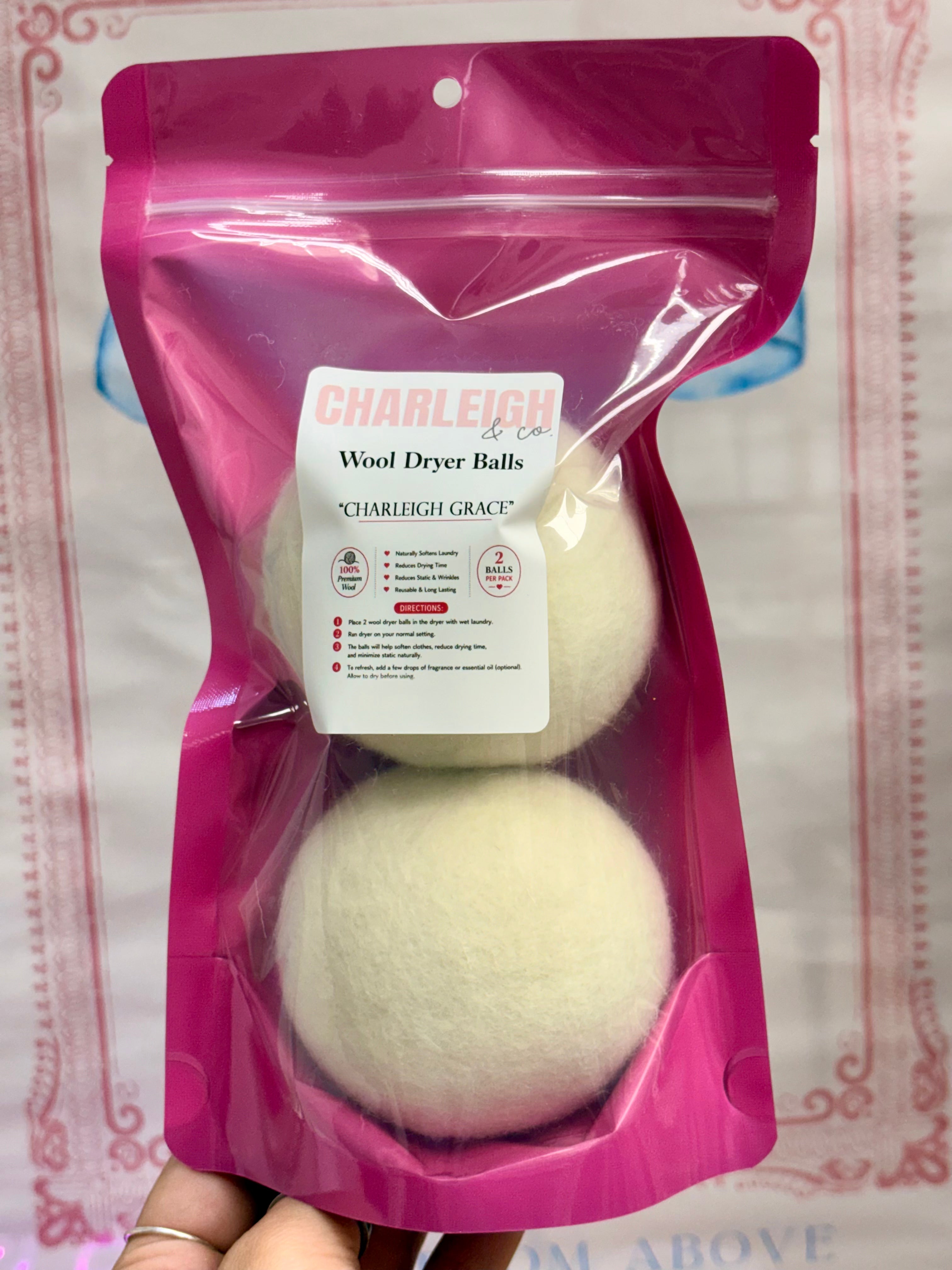 BEST SELLER: charleigh grace wool dryer balls