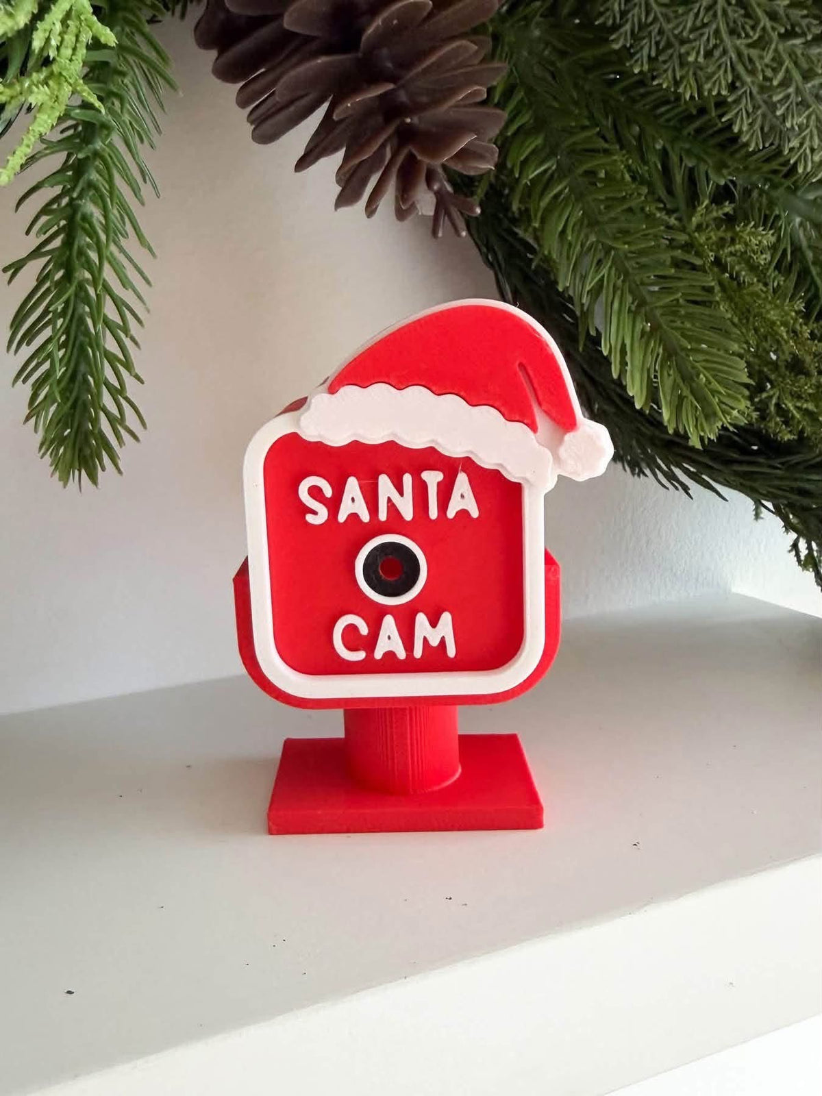(PREORDER) santa cam decor