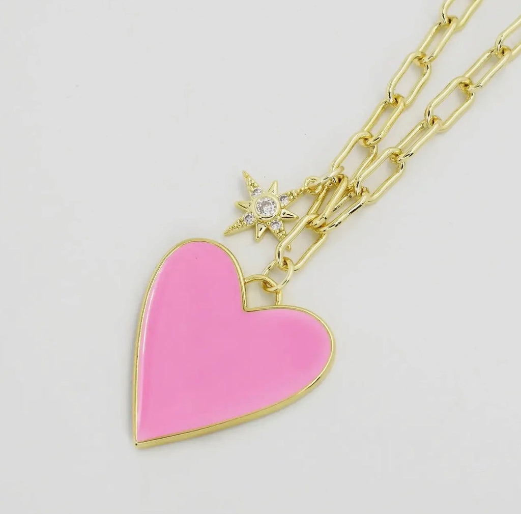 shoot for the stars necklace