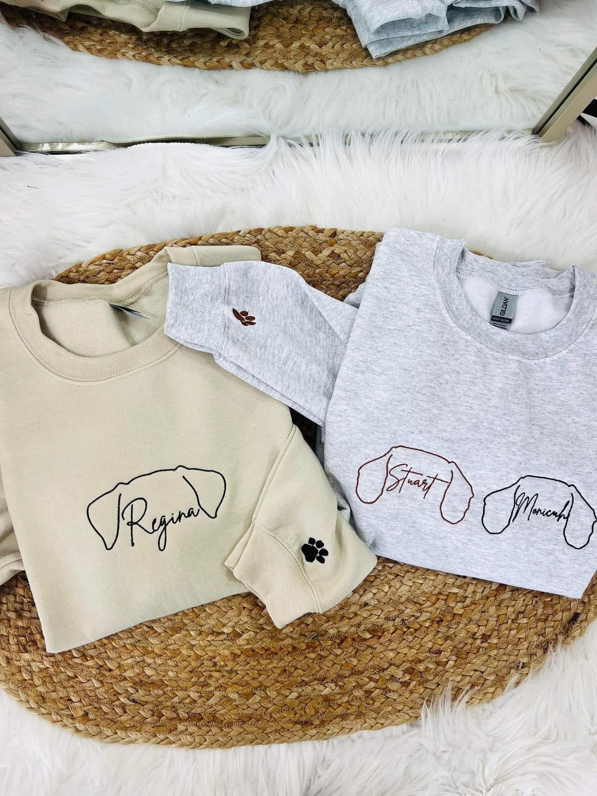 (Pre Order) custom pets sweatshirt