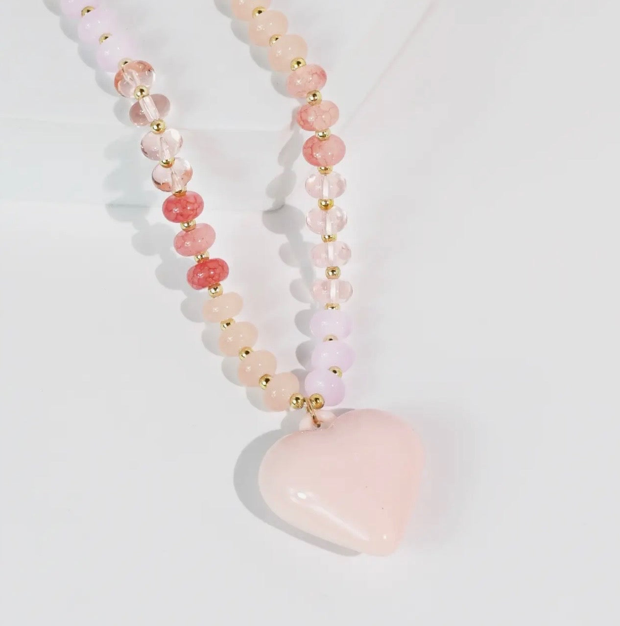 the happy heart necklace
