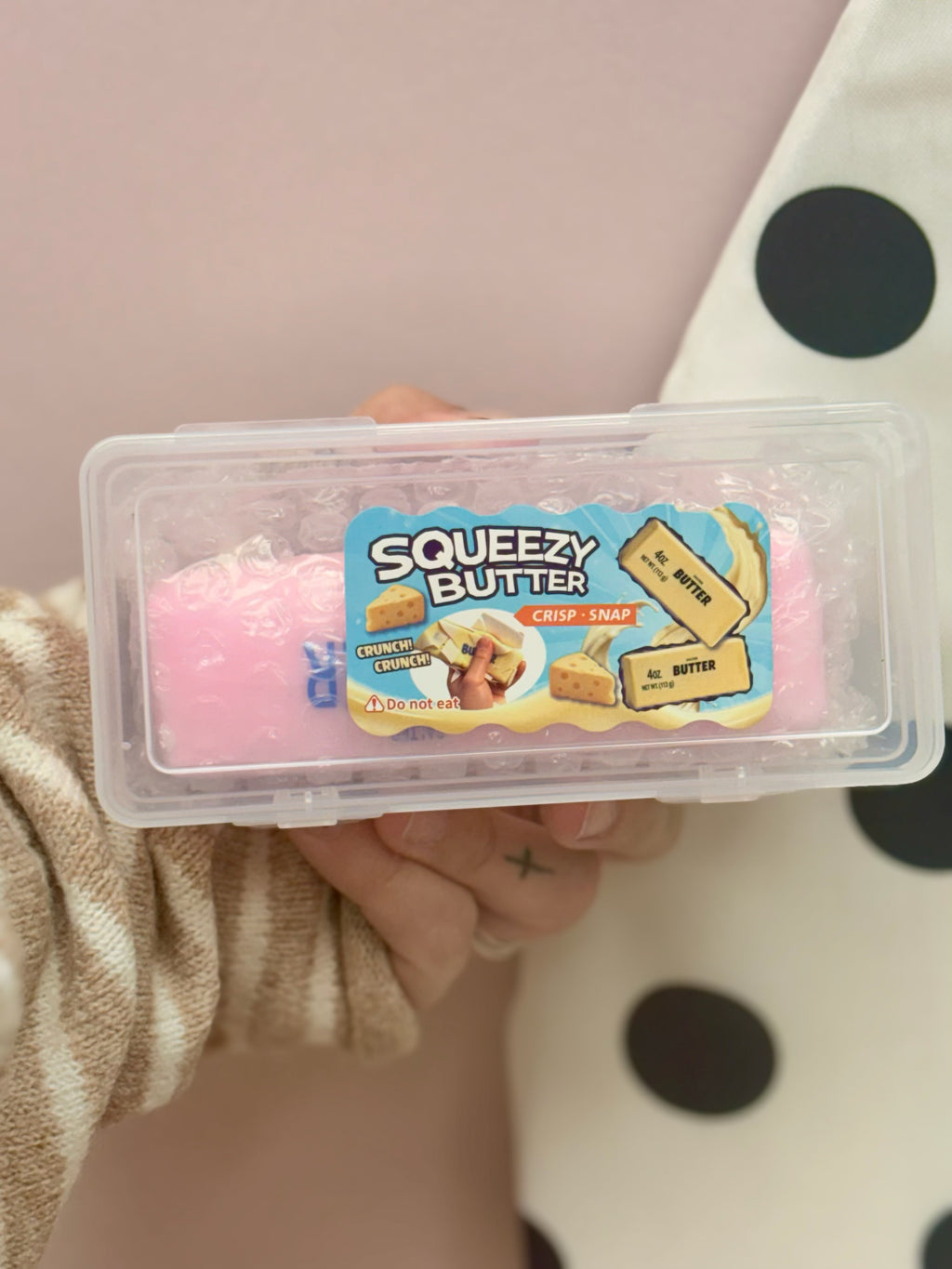 clay crack &  butter squishy