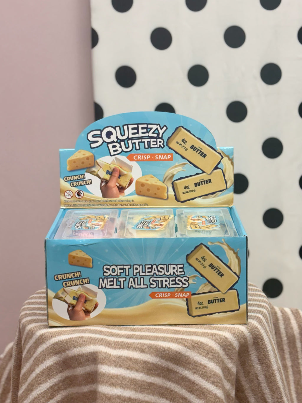 clay crack &  butter squishy