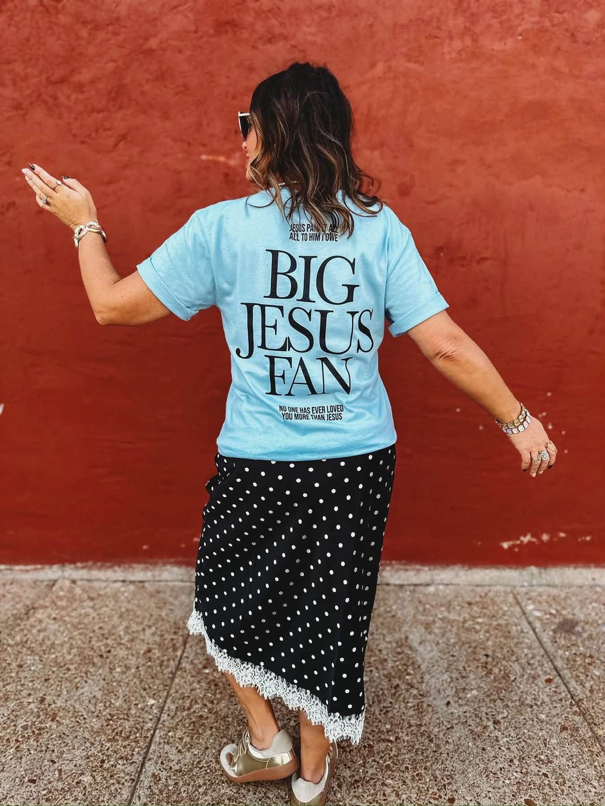 (PRE ORDER) big Jesus fan tee