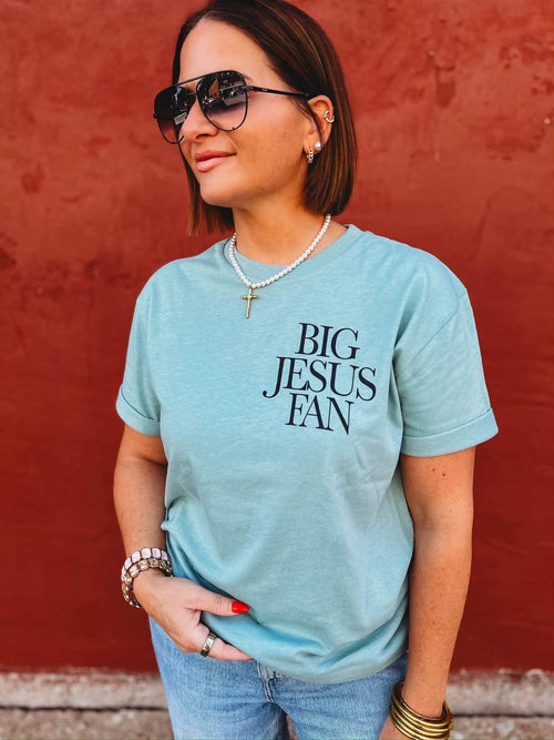 (PRE ORDER) big Jesus fan tee