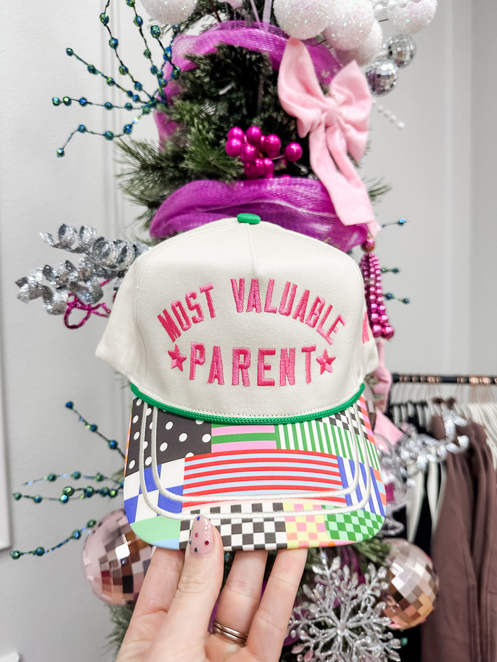 MVP Multicolor Patchwork Trucker