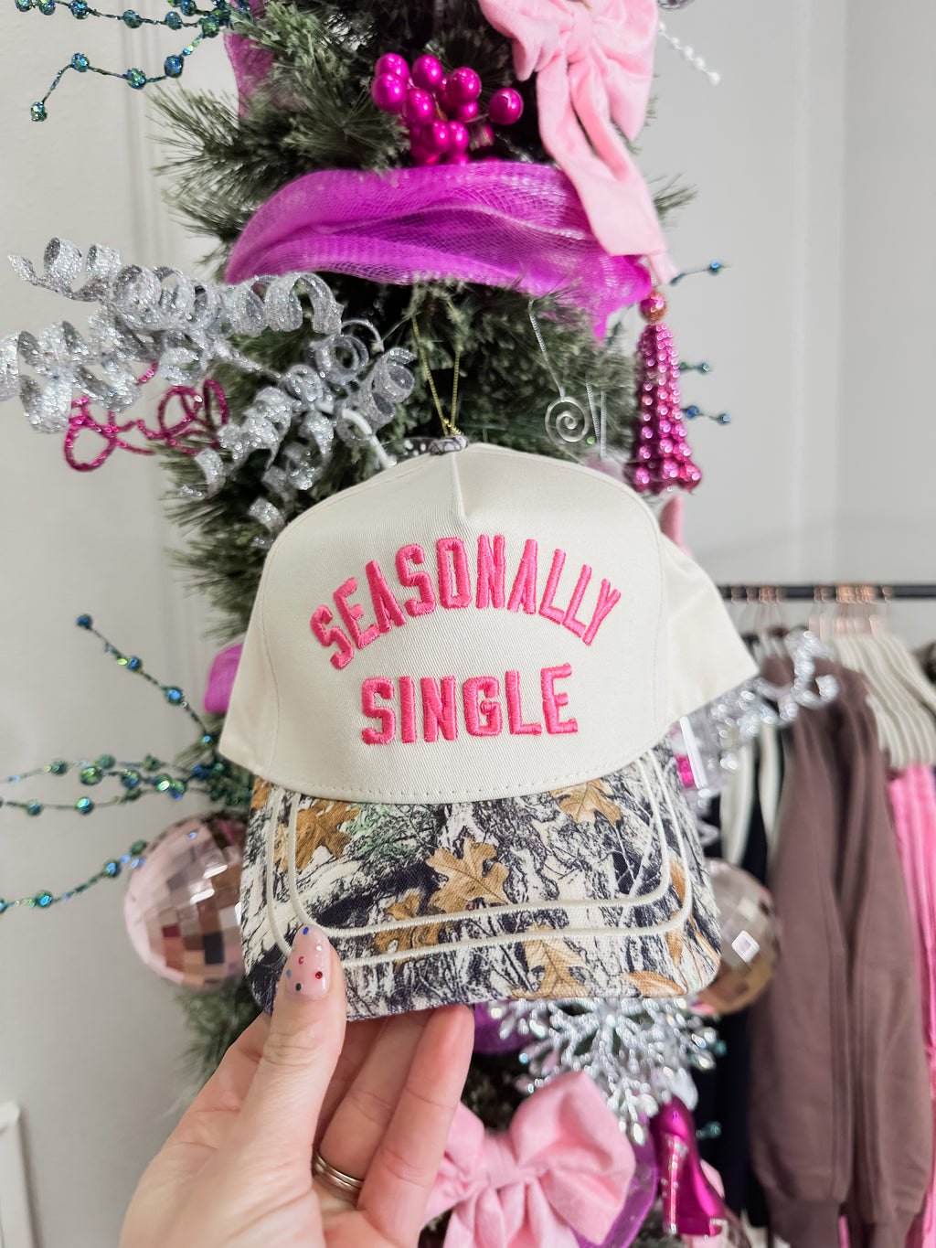 Seasonally Single Camo Trucker