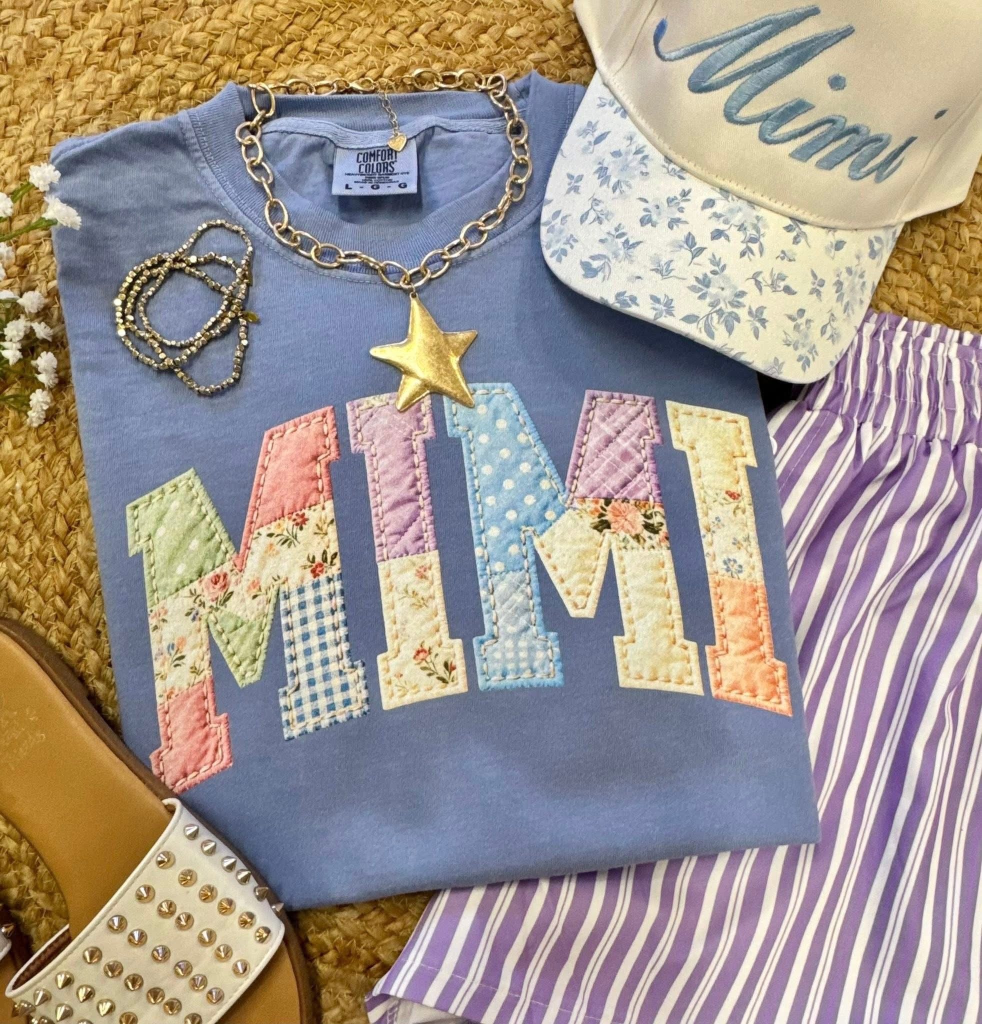 Custom Patchwork Mothers Day Tee Pre Order