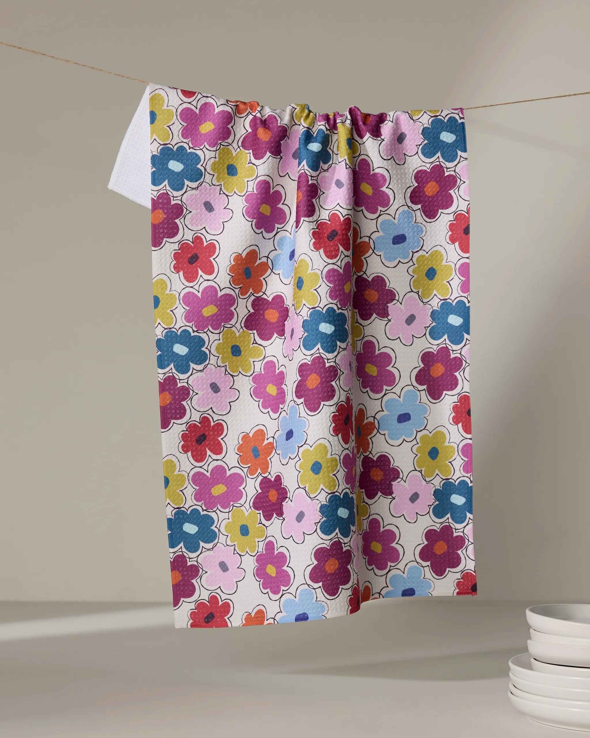 geometry tea towels