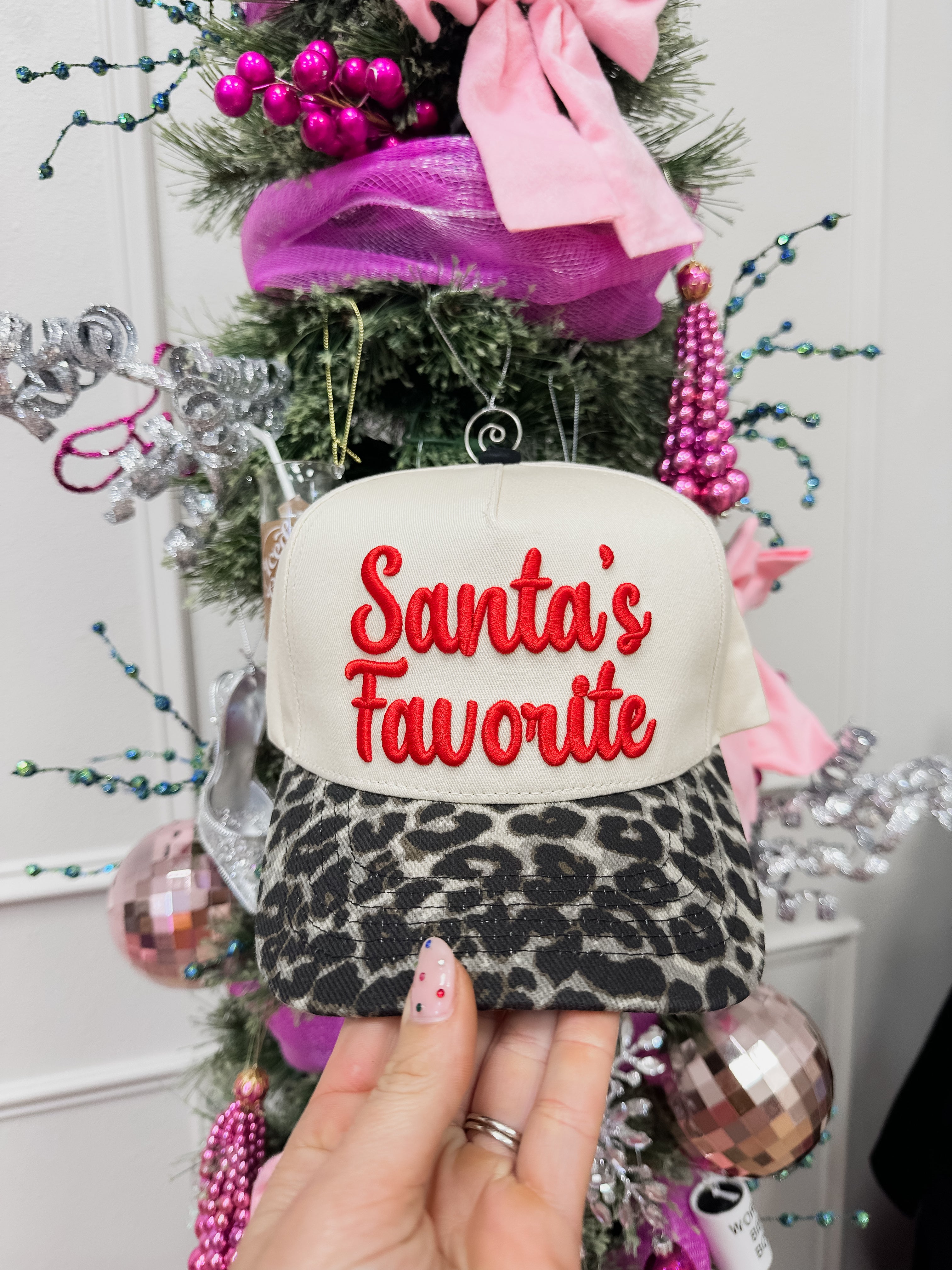 Santa’s Favorite Cheetah Trucker