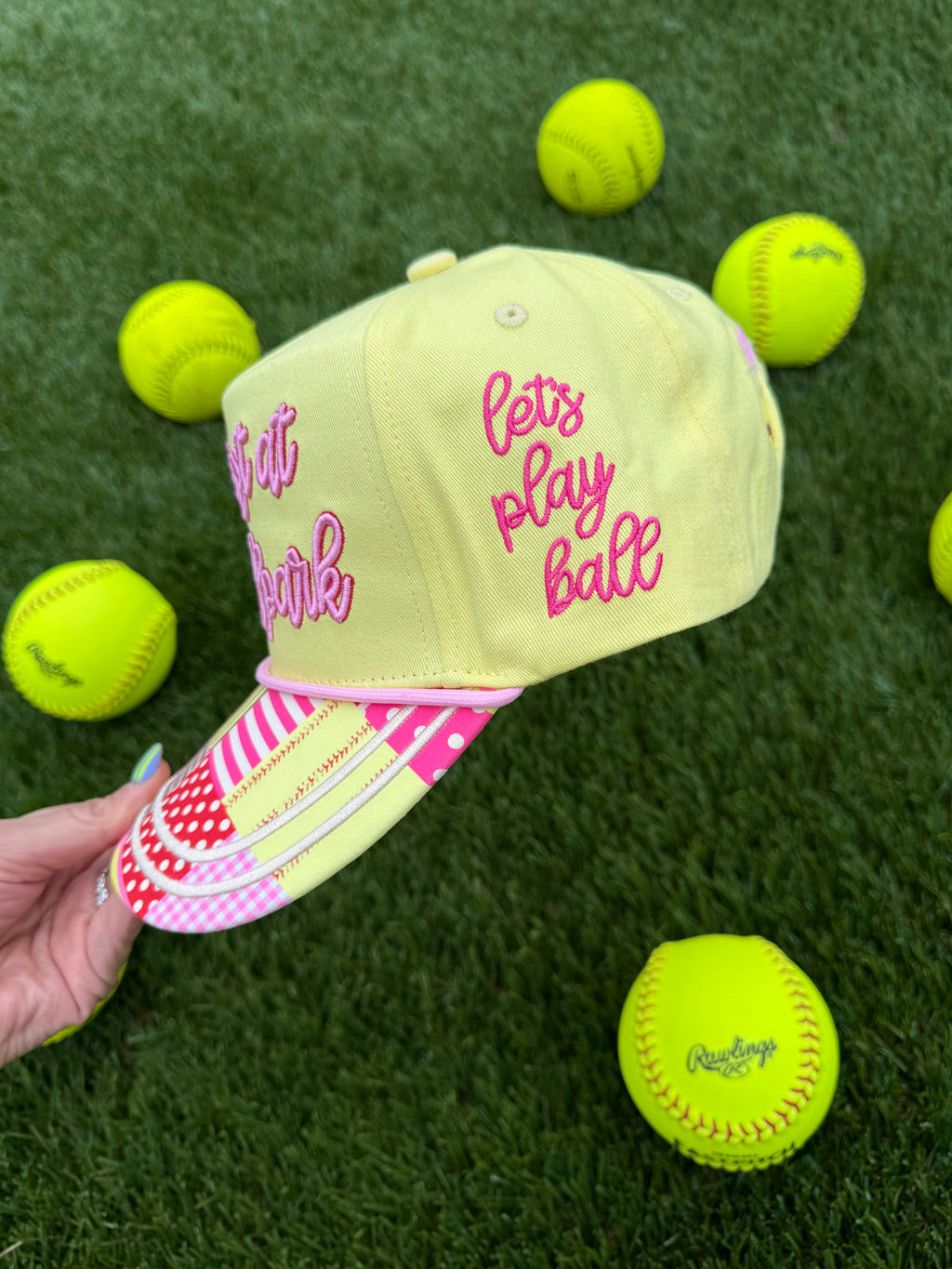 happiest at the ballpark hat