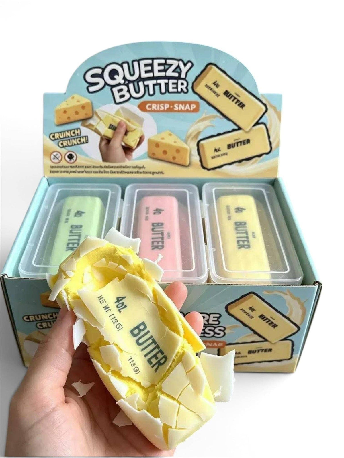 clay crack &  butter squishy