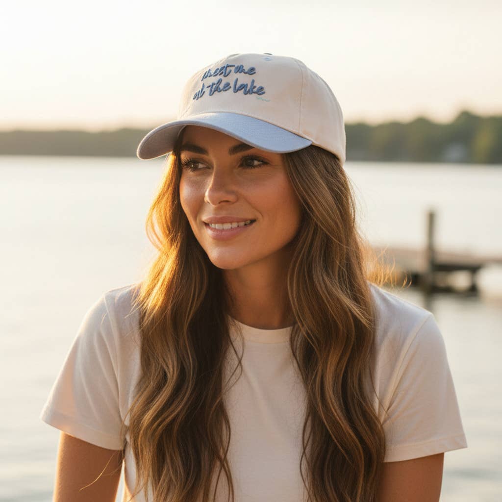 meet me at the lake hat