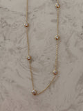 dainty diamond chain