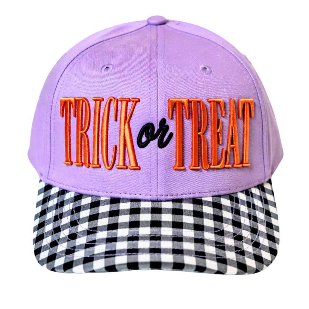 trick or treat trucker hat