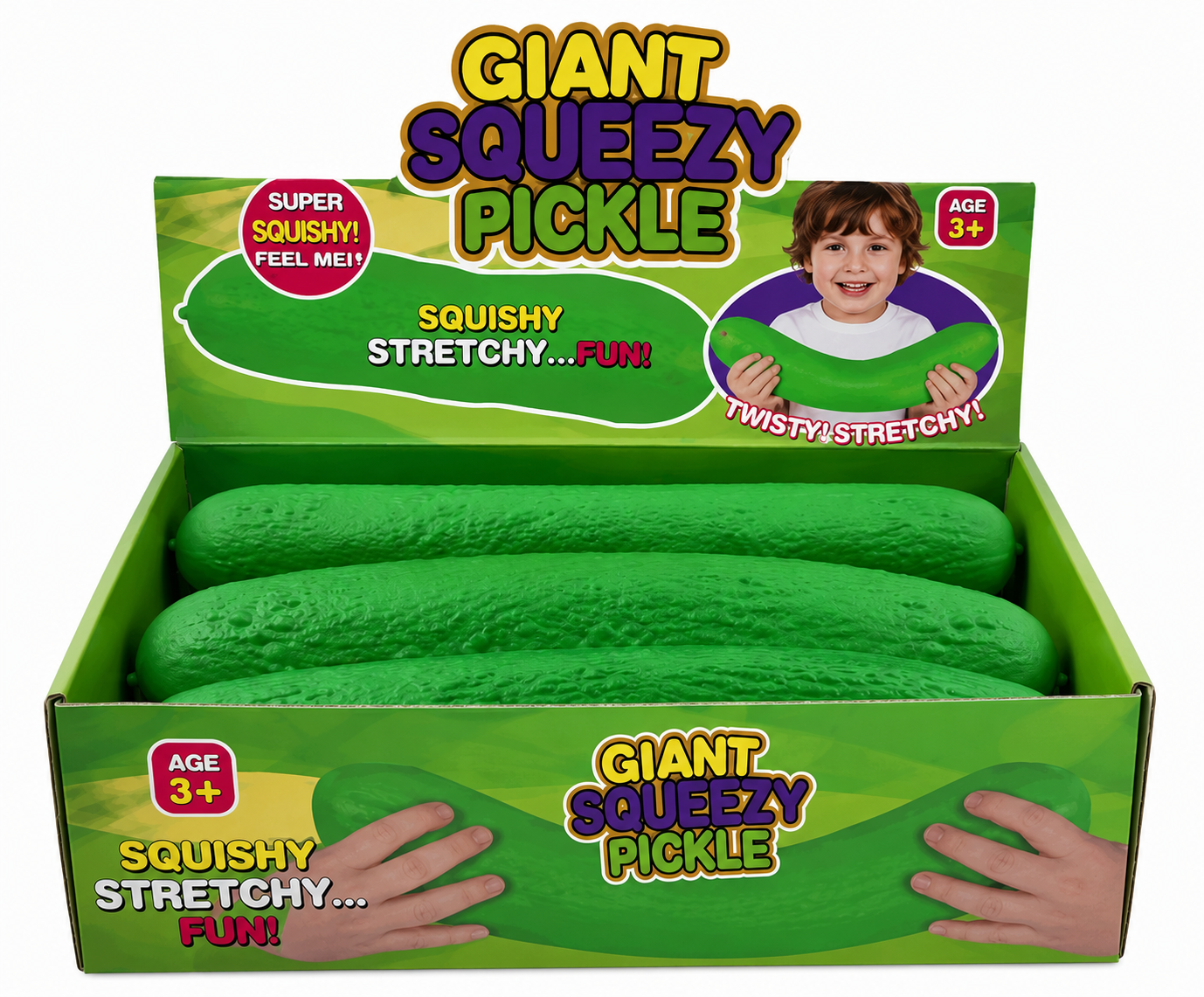giant squeezy pickle