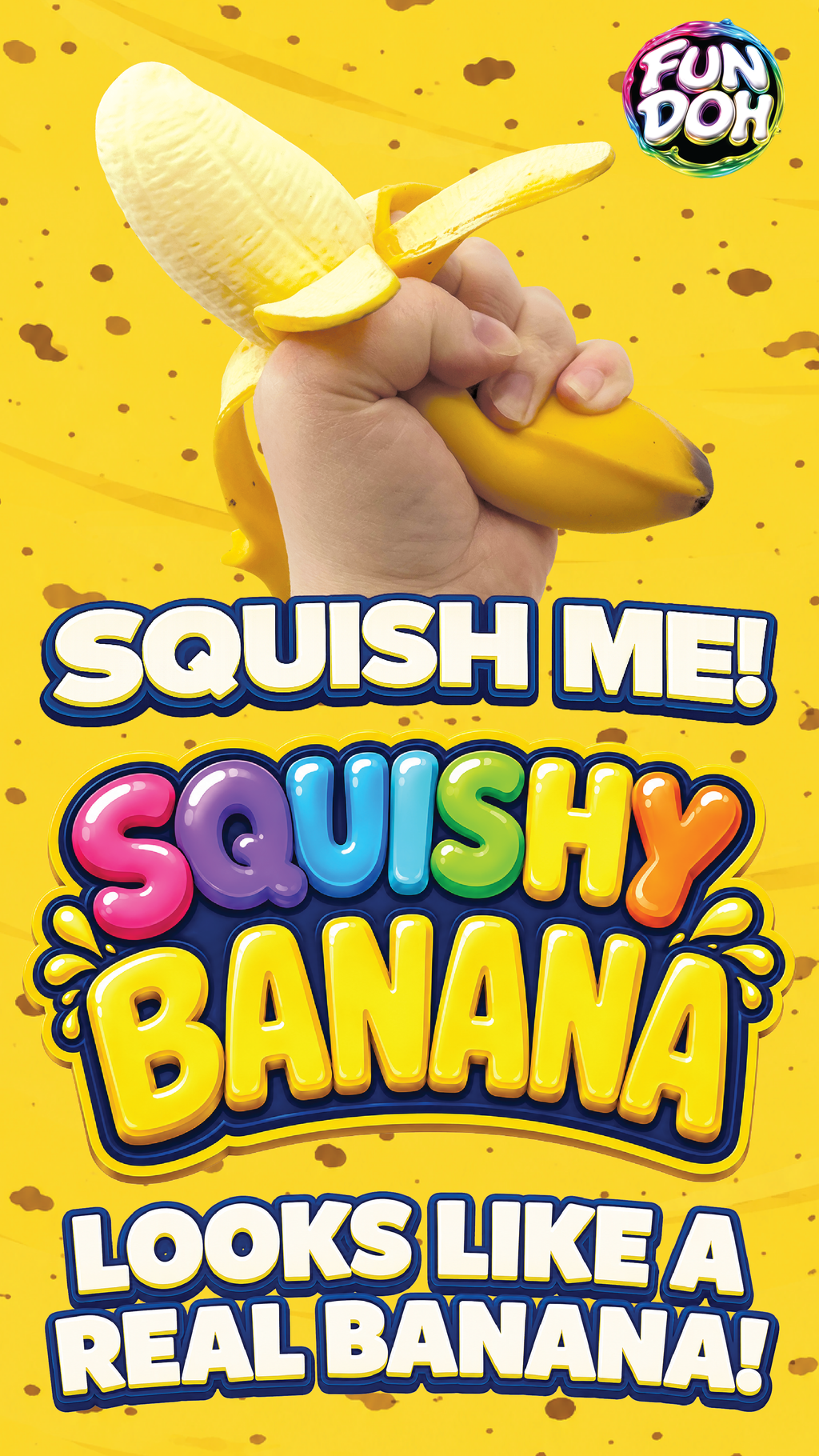 fun doh squishy banana
