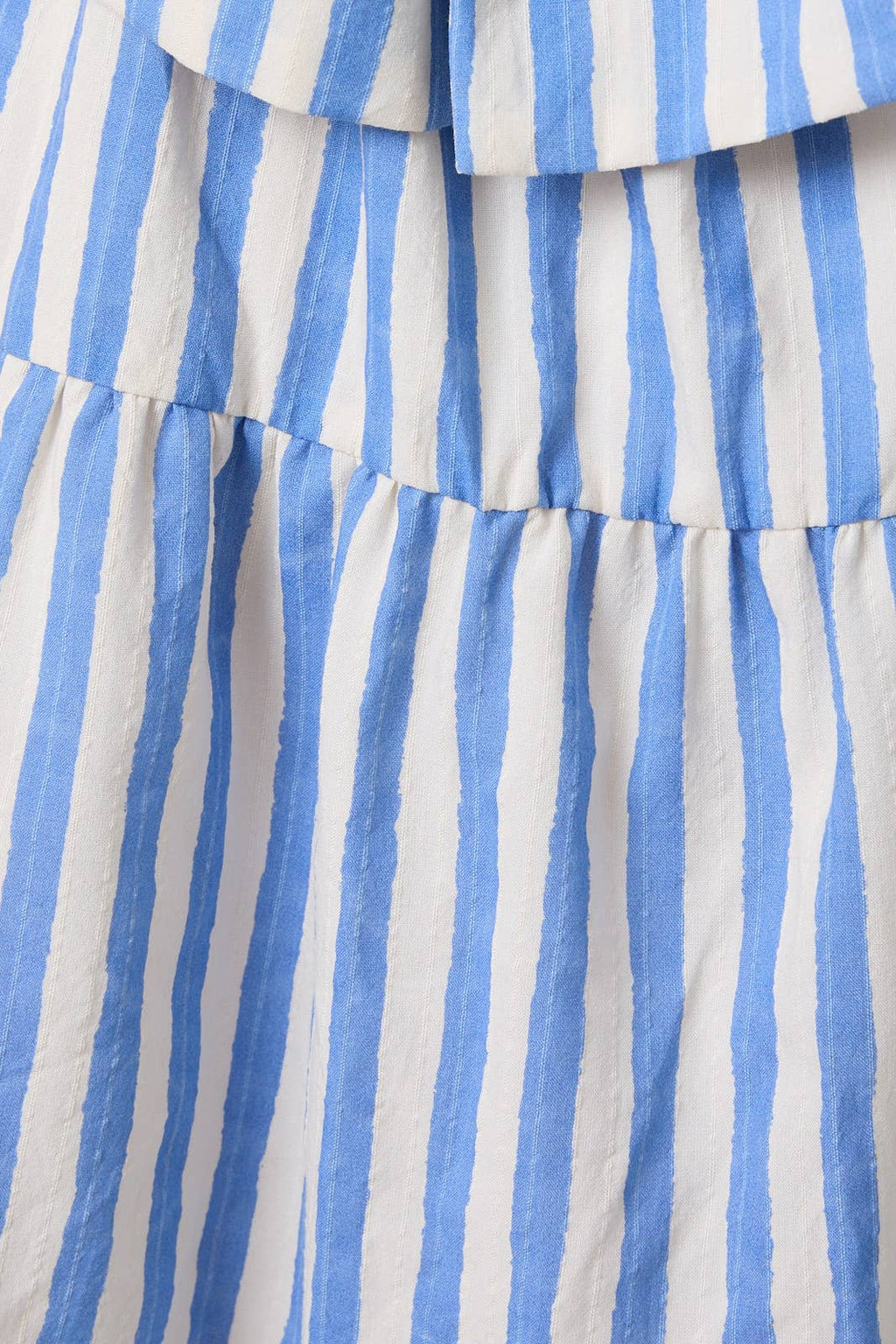 square neck tier mini dress