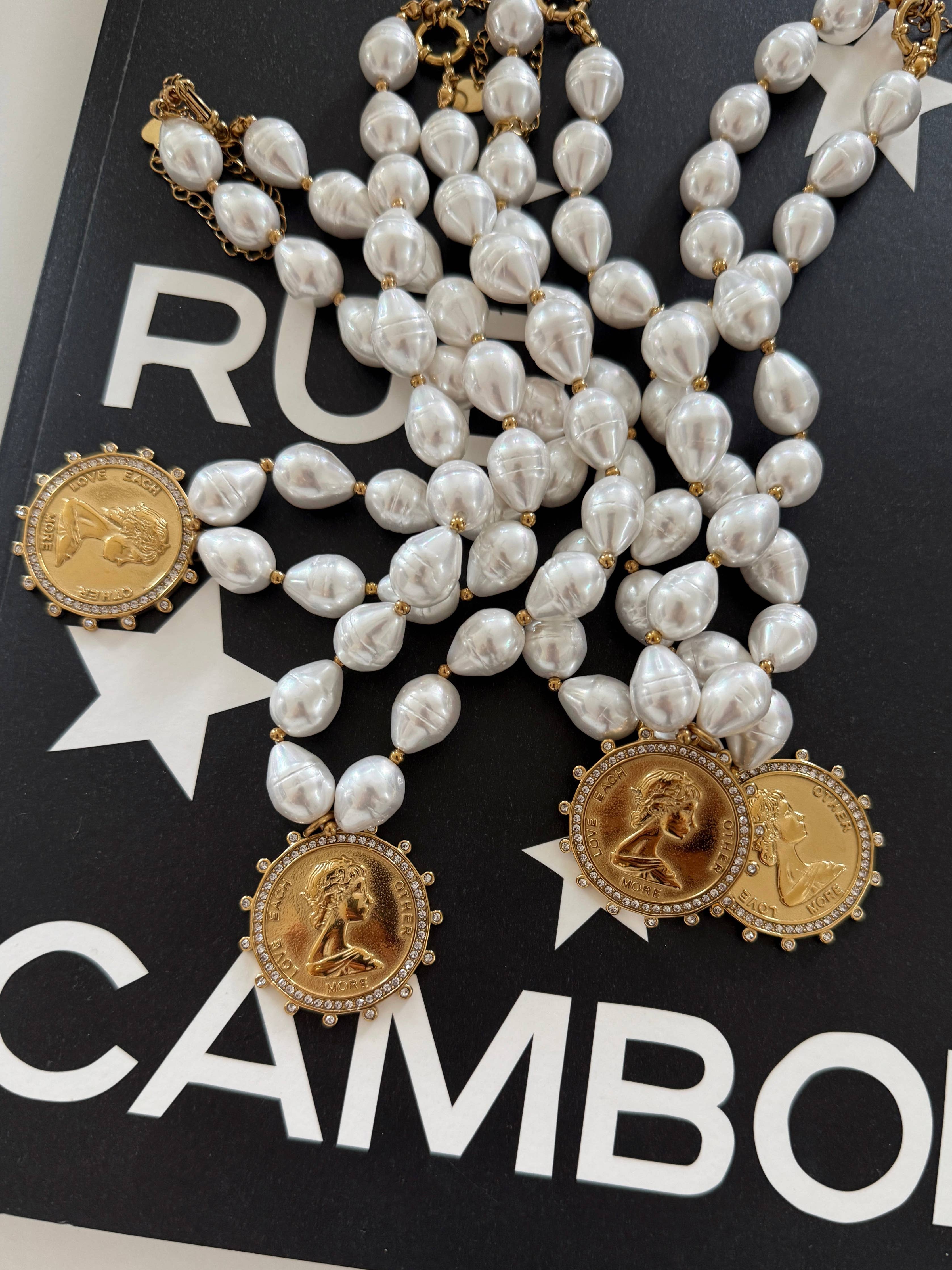 gia coin necklace
