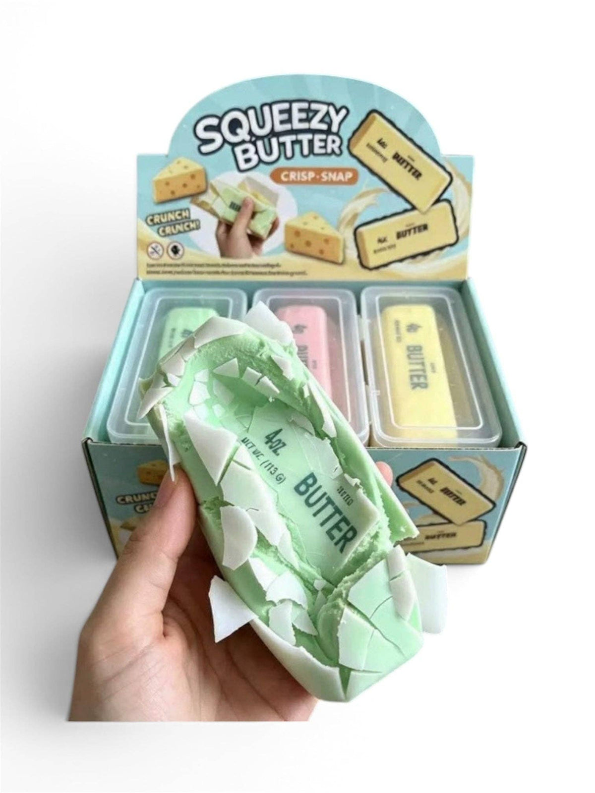 clay crack &  butter squishy