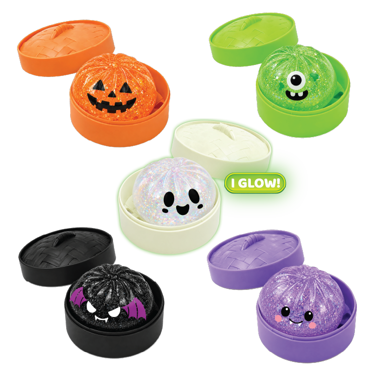 mini halloween squishy dumplings