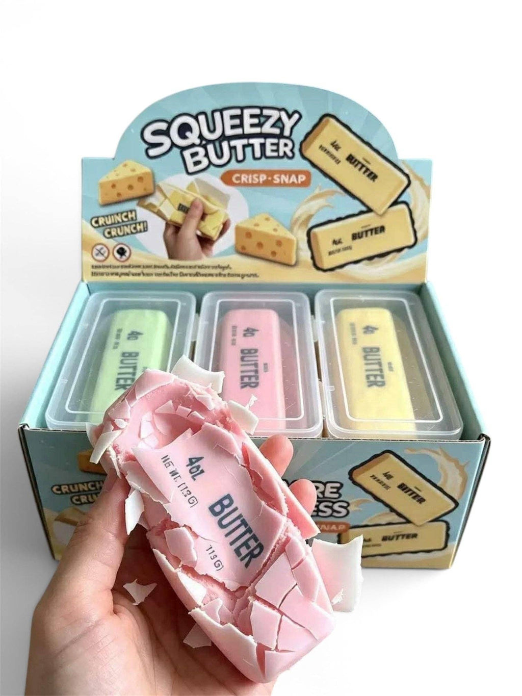 clay crack &  butter squishy