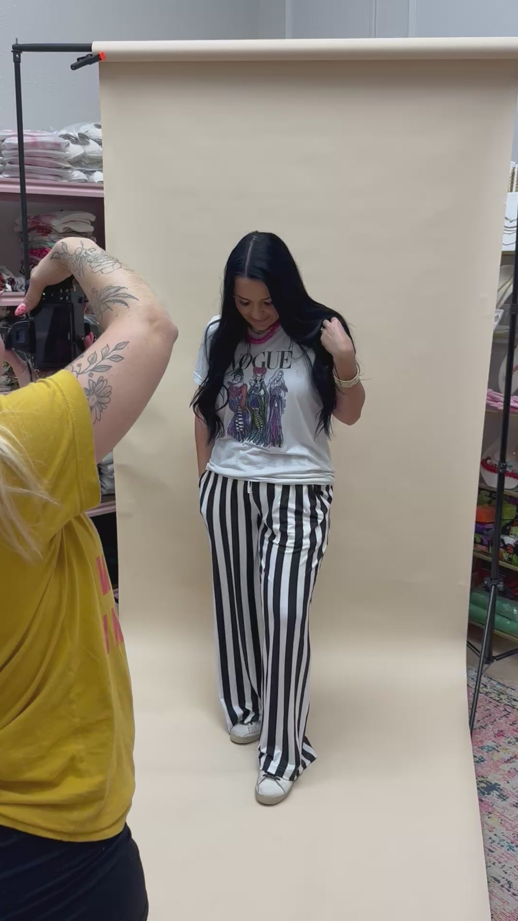 spellbound striped pants